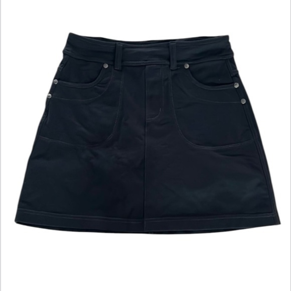 Athleta size XXS black running skirt